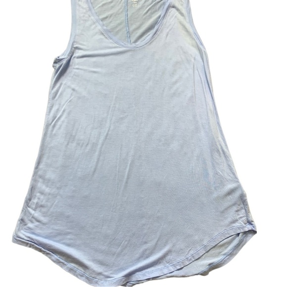 GAP Luxe Tank With Scoop Neck Spa Blue Size XS - Picture 5 of 8